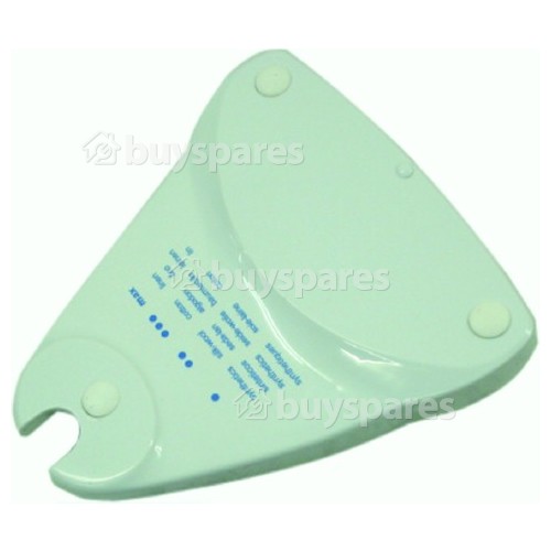 Kenwood Rear Cover With Rubber Feet With Blue Printing