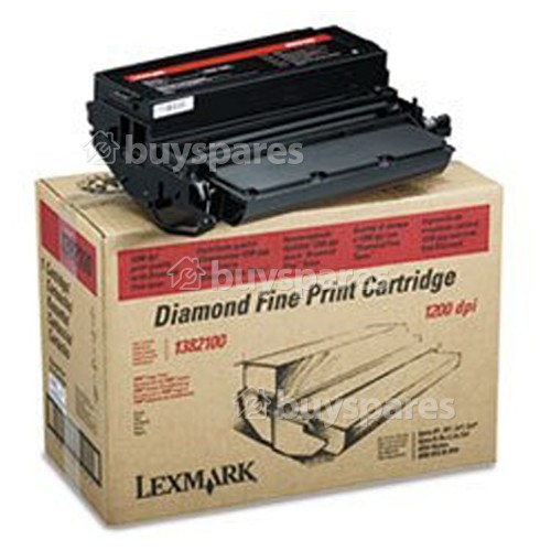 Cartouche De Toner Noir D´origine 1382100 Lexmark