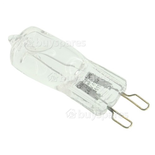 lot de 2 Ampoules Halogène G9 240V 40W claire