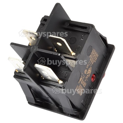 Numatic Red On/Off Rocker Switch : 4Tag