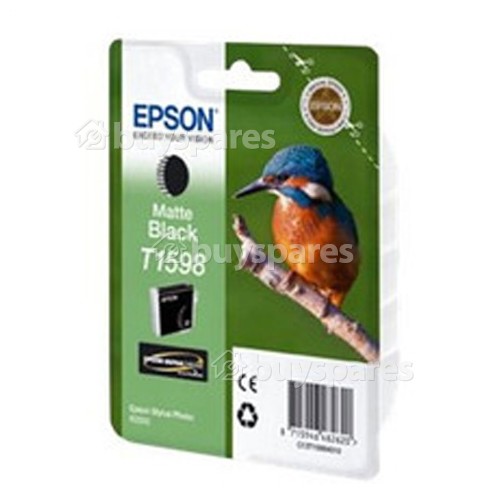 Epson Genuine T1598 Matte Black Ink Cartridge