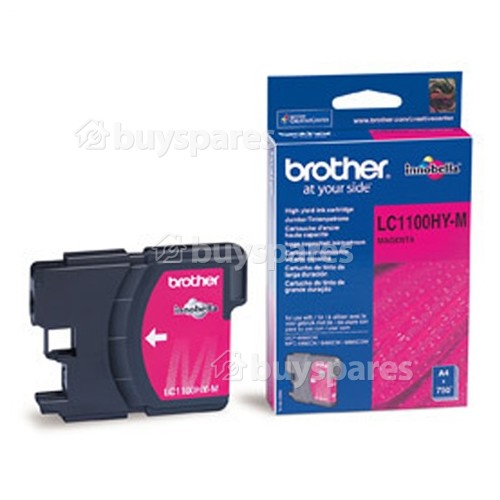 Brother Genuine LC1100HYM High Yield Magenta Ink Cartridge