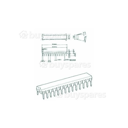 No Longer Available AN5150N-MAT: TV If-amp+afc Neg . Polari Semiconductors