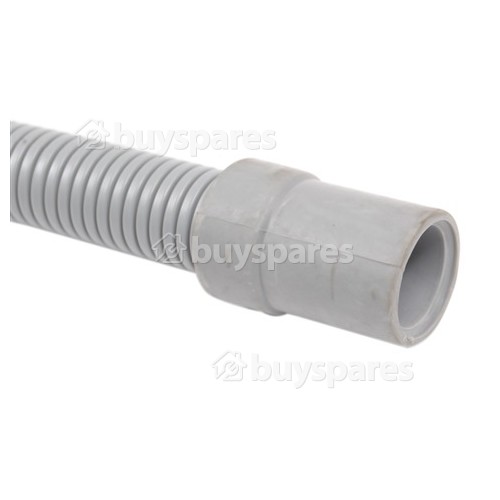 1.52Mtr. Drain Hose Straight 19mm To Right Angle End 16mm Internal Dia's.