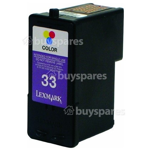 Cartouche D'Impression Couleur Nº33 D'Origine Lexmark