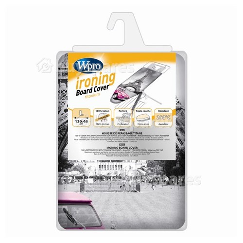 COVER SIZE 130 x 48 CM WPRO FRUIT STICK IRONING BOARD COVER ONLY LARGE