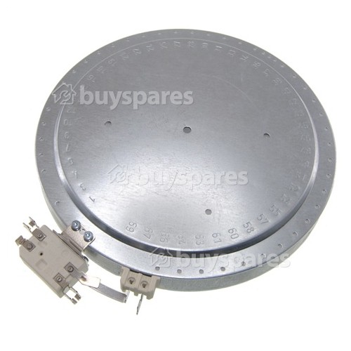 Siemens Large Ceramic Hob Hotplate Element - 2200W EGO 10. 51113. 038