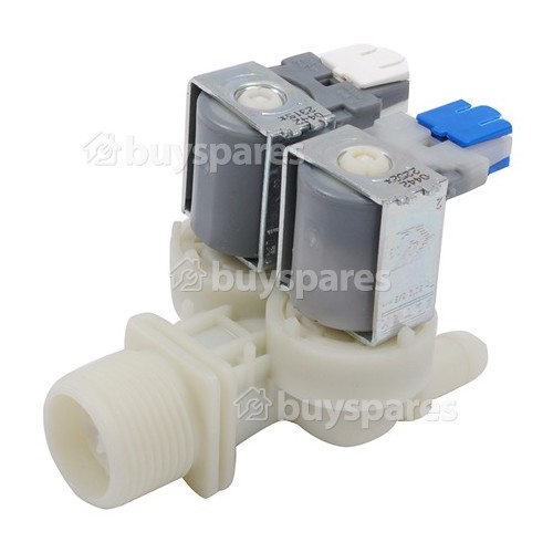 Otsein Cold Water Double Inlet Solenoid Valve : 180Deg. With Protected (Push) Connectors