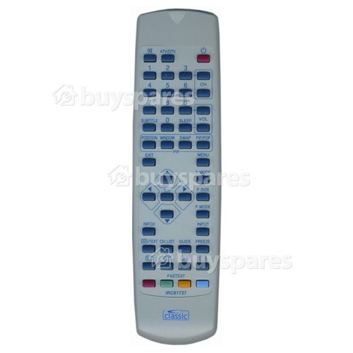 Grundig Compatible TV Remote Control