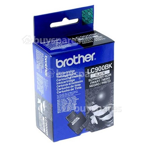 Brother Original LC900BK Tintenpatrone Schwarz