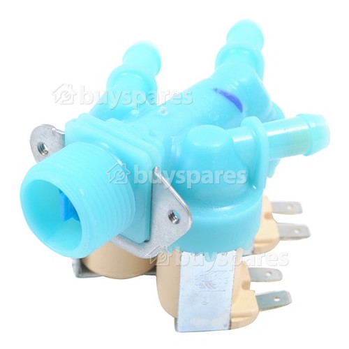 Samsung WD0804W8E Cold Water Triple Solenoid Inlet Valve : Elbi C-451/20-B18 180Deg. 12 Bore Outlets / Tag Fit