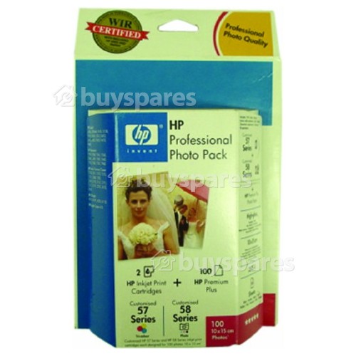 Hewlett Packard Genuine Professional 4"x6" Photo Pack