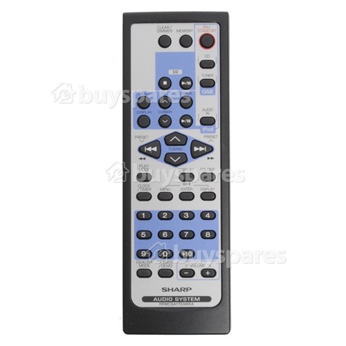 Sharp GA172AW Remote Control