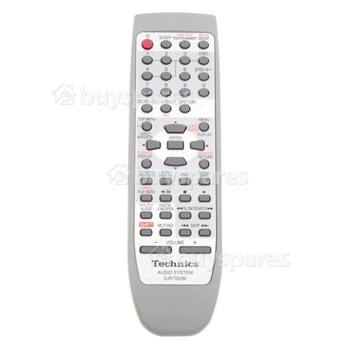 Technics SLDV290 Remote Control