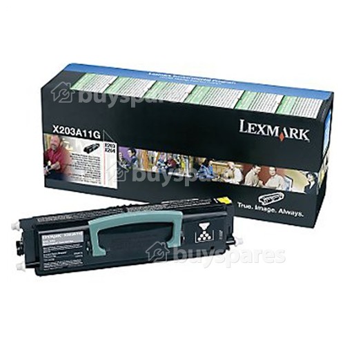 Lexmark X203N Original X203A11G Tonerkassette Schwarz