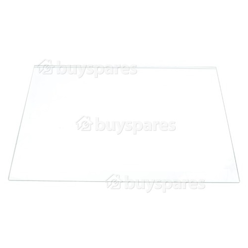 CF1C1855 Fridge Upper Glass Shelf : 460x305mm