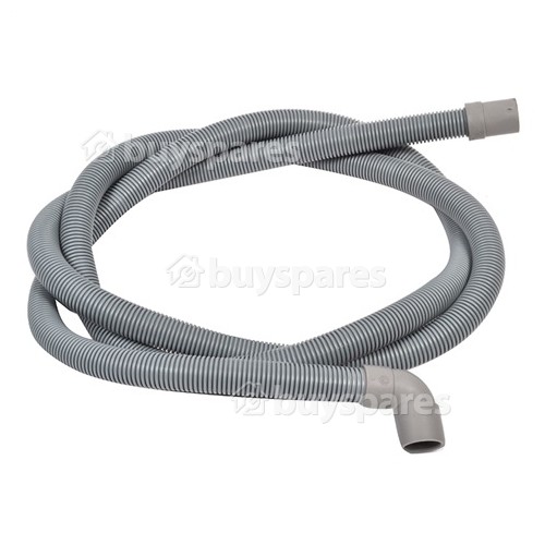 Velo 2.3mtr. Drain Hose 19mm End With Right Angle End 22mm, Internal Dia.s'