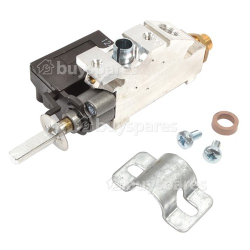Falcon 211 GEOT DELUXE DF/NG CREAM/CHROME Hotplate Gas Tap Kit - 5KW : Selni 81516 765/565