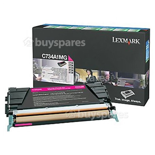 Lexmark C736DN Original C734A1MG Tonerkassette Magenta