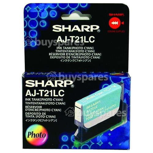 Sharp Original AJT21LC Tintenpatrone Cyan