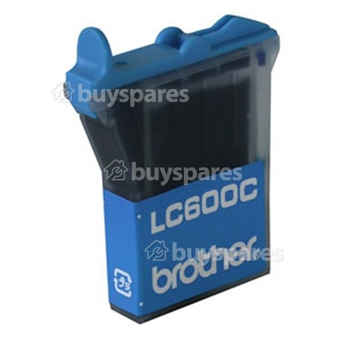 Brother Genuine LC600C Cyan Ink Cartridge