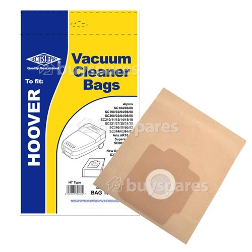 Sacchetto Per La Polvere H7 Dell'aspirapolvere (Confezione Da 5) - BAG103  Polti | BuySpares Italia