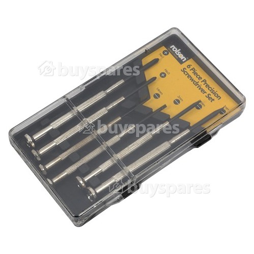 Rolson 6 Piece Precision Screwdriver Set