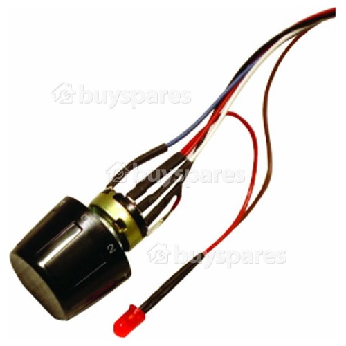 Kenwood Temperature Control Potentiometer & Neon