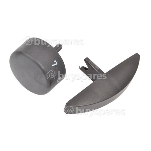 Braun Push Key/control Knob Black