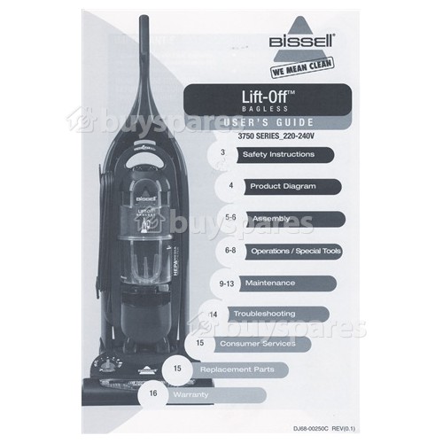 Bissell User Manual