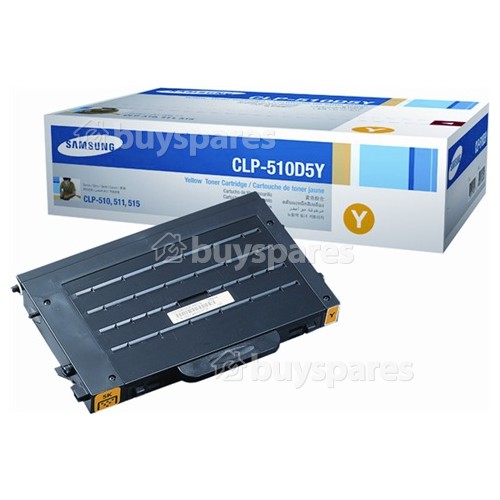 Samsung Genuine CLP510D5Y Yellow High Yield Toner Cartridge