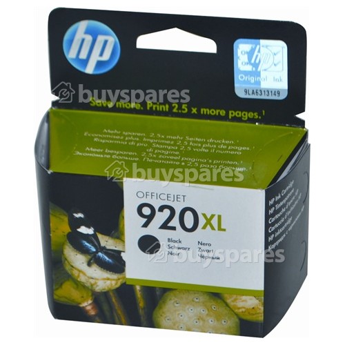 Hewlett Packard 1200 Genuine No.920XL Black Ink Cartridge