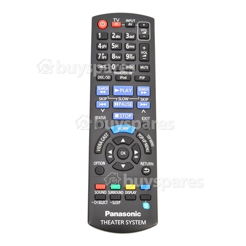 Panasonic N2QAYB000635 Home Theatre System Remote Control