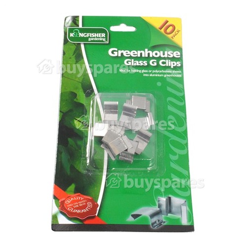 Kingfisher Greenhouse Glass Clips BuySpares