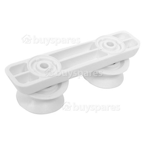 Gorenje GV62110 Upper Rail Support Basket Wheels : Also Fits Etna/Krting/Korting/Pelgrim/Sidex