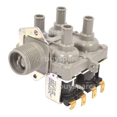 Cold Water Triple Inlet Solenoid Valve : 90Deg. | BuySpares