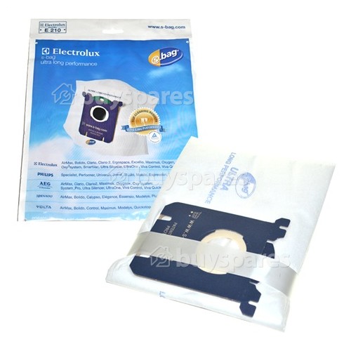 Electrolux Group E210 S-Dust Bag (Pack Of 3)