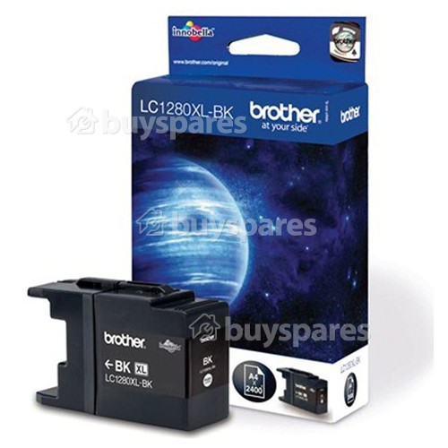 Brother Original LC1280XLBK Tintenpatrone Schwarz