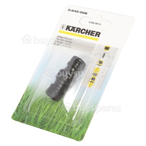 Karcher 2-Wege-Schlauchkupplung