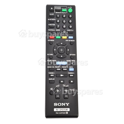 Sony RM-ADP090 TV Sound System Remote Control