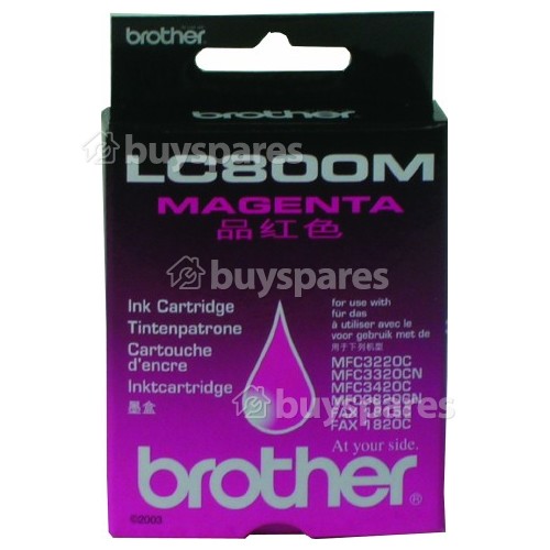 Cartuccia D´inchiostro Fax LC800M Originale Magenta Brother