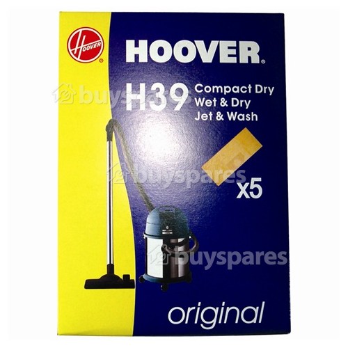 Hoover H39 Paper Bags (Pack Of 5)
