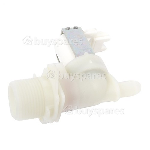 Hoover Cold Water Single Inlet Solenoid Valve : 180Deg. With 12 Bore Outlet & Protected Connector