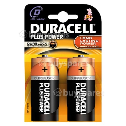 Piles Alcalines Duracell + LR20 Duracell