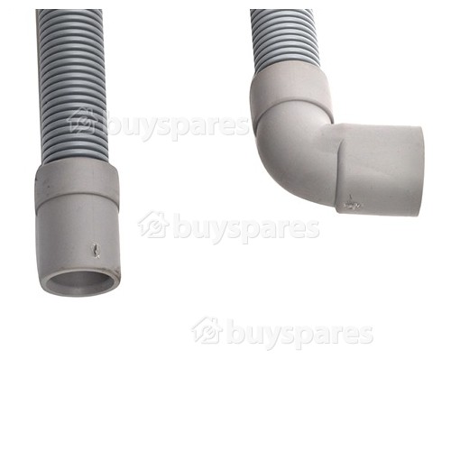 Vendome 2.3mtr. Drain Hose 19mm End With Right Angle End 22mm, Internal Dia.s'