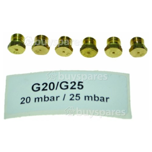 Radiola Set Of Nozzles G20/G25