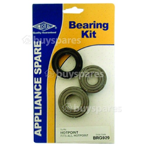 Whirlpool High Quality Replacement Drum Bearing & Seal Kit (6204zz & 6205zz)