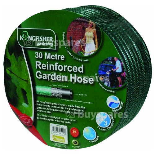 Kingfisher 30m Reinforced Garden Hose