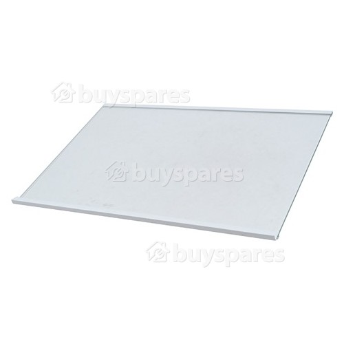 Panasonic Upper Fridge Glass Shelf Assembly : 485x325mm Also Fits Asko/Essentielb/Korting/Panasonic/Pelgrim/ HISENSE RB440N4AD1 Etc.