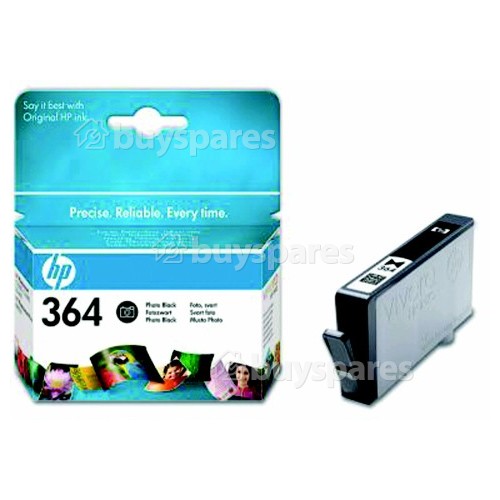 Hewlett Packard Genuine HP 364 Black Ink Cartridge (CB316EE)